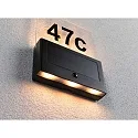 Paulmann Huisnummer met verlichting NEDA PIR met bewegingsmelder LED IP44, antraciet