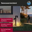 Paallamp KIMU 2 SPOT 2-vlams, schakelbaar, cardanisch draaien, insectenvriendelijk IP44, antraciet 