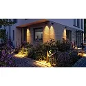 Paallamp KIMU 2 SPOT 2-vlams, schakelbaar, cardanisch draaien, insectenvriendelijk IP44, antraciet 