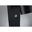 Paulmann bollard lamp CUFF PIR with sensor IP44, anthracite, transparent 