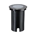 Paulmann Vloerinbouwarmatuur FLOOR RGBW rond, ZigBee aanstuurbaar IP67, zwart dimbaar