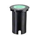 Paulmann Vloerinbouwarmatuur FLOOR RGBW rond, ZigBee aanstuurbaar IP67, zwart dimbaar