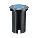 Paulmann Vloerinbouwarmatuur FLOOR RGBW rond, ZigBee aanstuurbaar IP67, zwart dimbaar