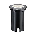 Paulmann Vloerinbouwarmatuur FLOOR RGBW rond, ZigBee aanstuurbaar IP67, zwart dimbaar