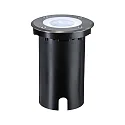 Paulmann Vloerinbouwarmatuur FLOOR RGBW rond, ZigBee aanstuurbaar IP67, zwart dimbaar