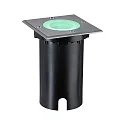 Paulmann floor recessed luminaire FLOOR RGBW square, ZigBee controllable IP67, black dimmable