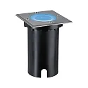 Paulmann floor recessed luminaire FLOOR RGBW square, ZigBee controllable IP67, black dimmable