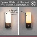 Paulmann Wandarmatuur voor buitenshuis BONNIE PIR met sensor, insectenvriendelijk, zeeluchtbestendig IP44, antraciet 