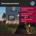 Paulmann Wandarmatuur voor buitenshuis BONNIE PIR met sensor, insectenvriendelijk, zeeluchtbestendig IP44, antraciet 