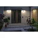 Paulmann Wandlamp op zonne-energie DISKOLA PIR met sensor IP44, antraciet, transparant 
