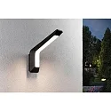 Paulmann Wandarmatuur voor buitenshuis MERANO PIR met sensor IP44, antraciet, transparant 