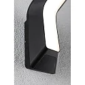 Paulmann Wandarmatuur voor buitenshuis MERANO PIR met sensor IP44, antraciet, transparant 