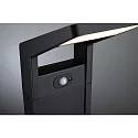 Paulmann Lichtpaal JUNTEA PIR met sensor IP44, antraciet, mat 