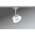 1-Phase LED Spot URAIL CIRCLE LED, 1x5W, 230V, chrome matt