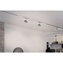 1-Phase LED Spot URAIL CIRCLE LED, 1x5W, 230V, chrome matt