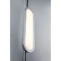 1-Phase LED Spot URAIL PANEL LOOP LED, 7W, 230V, chrome matt/chrome