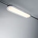 1-Phase LED Spot URAIL PANEL LOOP LED, 7W, 230V, chrome matt/chrome