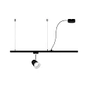 Paulmann Voedingskabel URAIL CABLE FEED, zwart mat