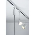 Paulmann Pendelarmatuur URAIL BASIC PENDULUM 2EASY E27, chroom, chroom mat dimbaar