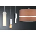 Pendelarmatuur URAIL BASIC PENDULUM 2EASY E27, chroom, chroom mat dimbaar