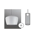 Paulmann Paulmann URail 2Easy Metal shade Pom, max. 20W, white matt