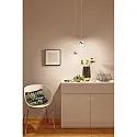 Paulmann Pendelarmatuur URAIL CAPSULE II LED, chroom, chroom mat dimbaar