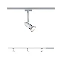 Paulmann Paulmann URail Set Barelli, excl. lamp, max. 10W, GU10, chrome matt