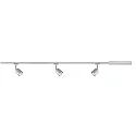 Paulmann Paulmann URail Set Cover, excl. lamp, max. 10W, GU10, chrome matt