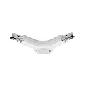 1-fase L-connector URAIL LED, wit