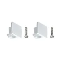 Eindkap URAIL set van 2, wit