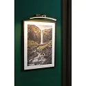 Paulmann Schilderijverlichting BENTO halfrond, kantelbaar, medium IP20, oudmessing 