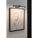 Schilderijverlichting MINGO klein, cilindrisch, kantelbaar IP20