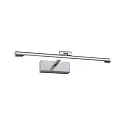 Schilderijverlichting MINGO klein, cilindrisch, kantelbaar IP20, aluminium geborsteld 