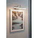 Paulmann Schilderijverlichting RENAN hoekig, kantelbaar, medium IP20, aluminium geborsteld 