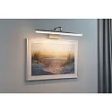 Paulmann Schilderijverlichting RENAN groot, hoekig, kantelbaar IP20, aluminium geborsteld 