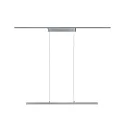1-phase pendant luminaire URAIL ZIGBEE LENTO tunable white, ZigBee controllable LED IP20, chrome matt dimmable