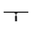 Paulmann 1-fase spot URAIL TUBO LED IP20, zwart mat dimbaar