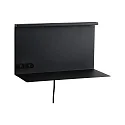Paulmann wall luminaire JARINA LED IP20, black dimmable