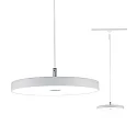 Paulmann 1-fase pendelarmatuur HILDOR URail IP20, wit mat dimbaar
