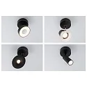 Paulmann Baldakijn URAIL SINGLE SPOT BASE, zwart