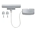 Paulmann Accessories for 1-Phase track system URAIL Electricity feed-in, max. 1000W, 230V, chrome matt