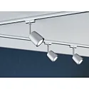 Paulmann Spot URAIL COVER met voedermogelijkheid, set van 4 GU10, chroom, chroom mat dimbaar