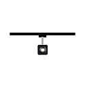 Paulmann Spot URAIL CUBE LED, chroom, zwart mat