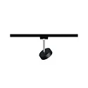 Paulmann Spot URAIL CIRCLE roteerbaar, kantelbaar, chroom, zwart mat
