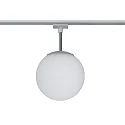 Paulmann Plafondarmatuur URAIL CEILING GLOBE SMALL klein E14, chroom mat, opaal dimbaar