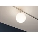 Paulmann Plafondarmatuur URAIL CEILING GLOBE SMALL klein E14, chroom mat, opaal dimbaar