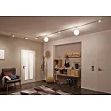 Paulmann Plafondarmatuur URAIL CEILING GLOBE SMALL klein E14, chroom mat, opaal dimbaar