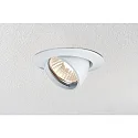 Paulmann Inbouwarmatuur PREMIUM kantelbaar GU5,3 IP23, wit