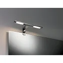 Paulmann Spiegelarmatuur GALERIA DOUBLE HOOK 2-vlams, hoekig, chroom 