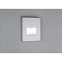 Paulmann Wandinbouwarmatuur EDGE QUADRO down, hoekig, indirect, chroom mat